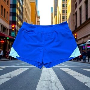 NWOT, Reebok Speedwick Blue Athletic Shorts, Medium 🏃‍♀️‍➡️